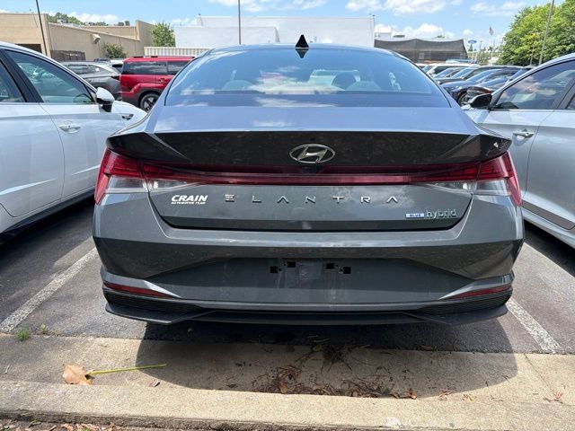 2023 Hyundai Elantra Hybrid Blue