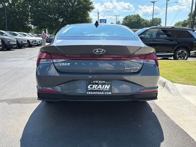 2023 Hyundai Elantra Hybrid Blue