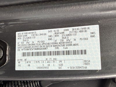 2022 Ford F-150 Lightning Lariat