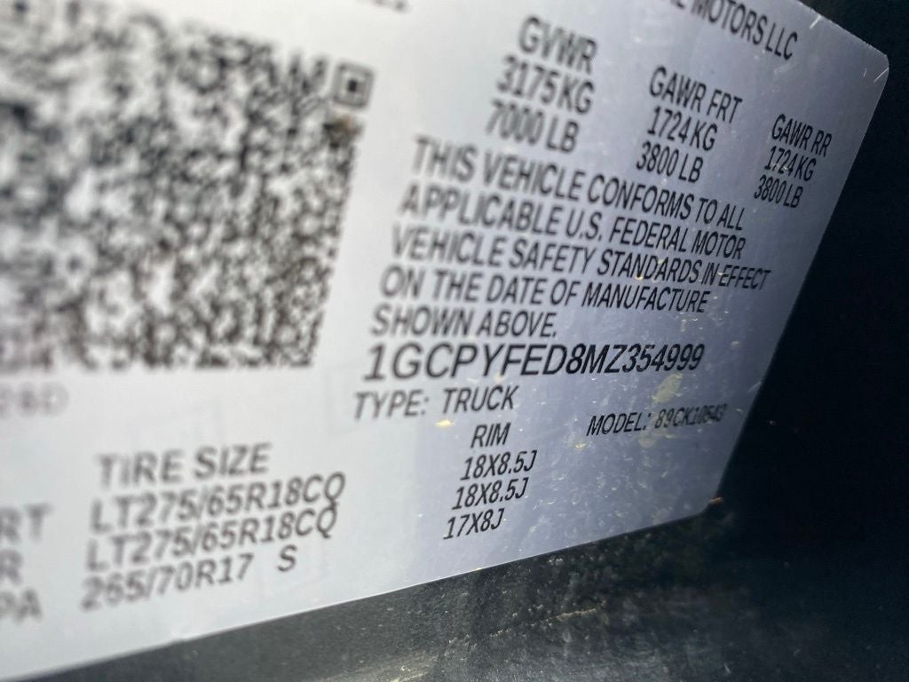 2021 Chevrolet Silverado 1500 LT Trail Boss