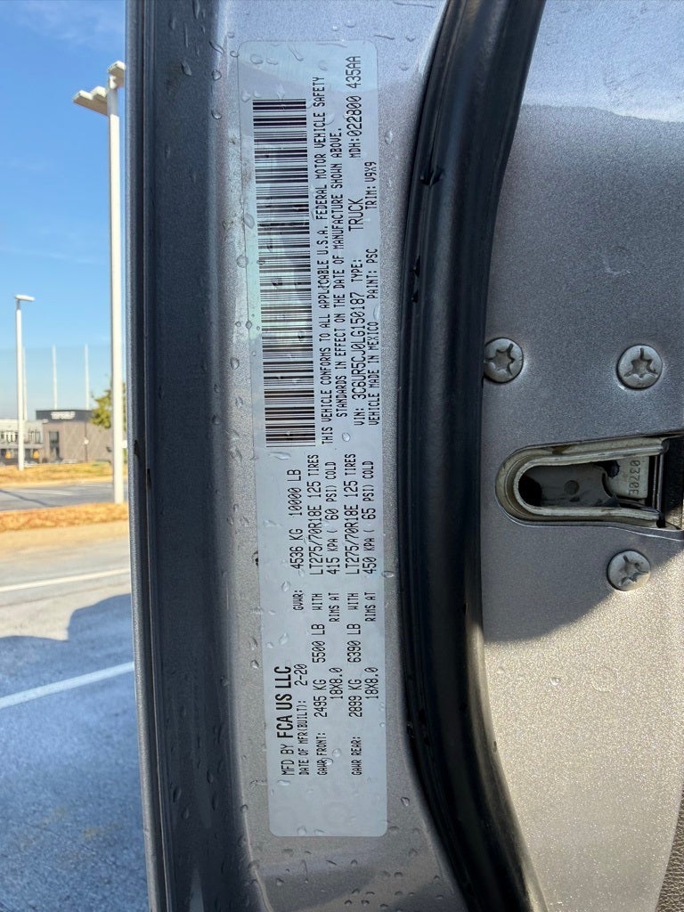 2020 RAM 2500 Tradesman