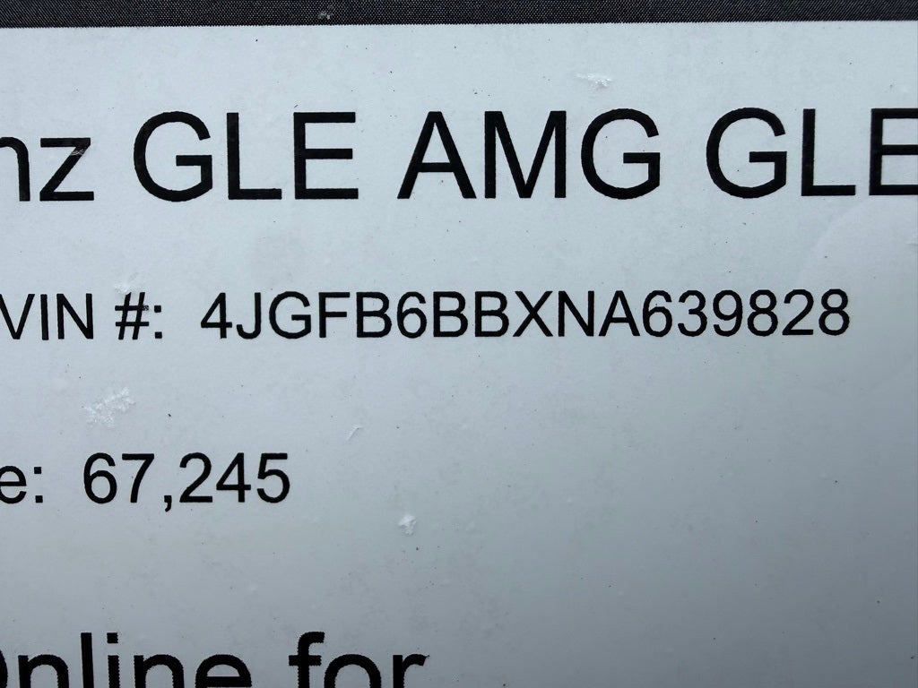 2022 Mercedes-Benz GLE GLE 53 AMG® 4MATIC®