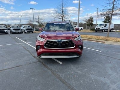 2021 Toyota Highlander Hybrid Platinum