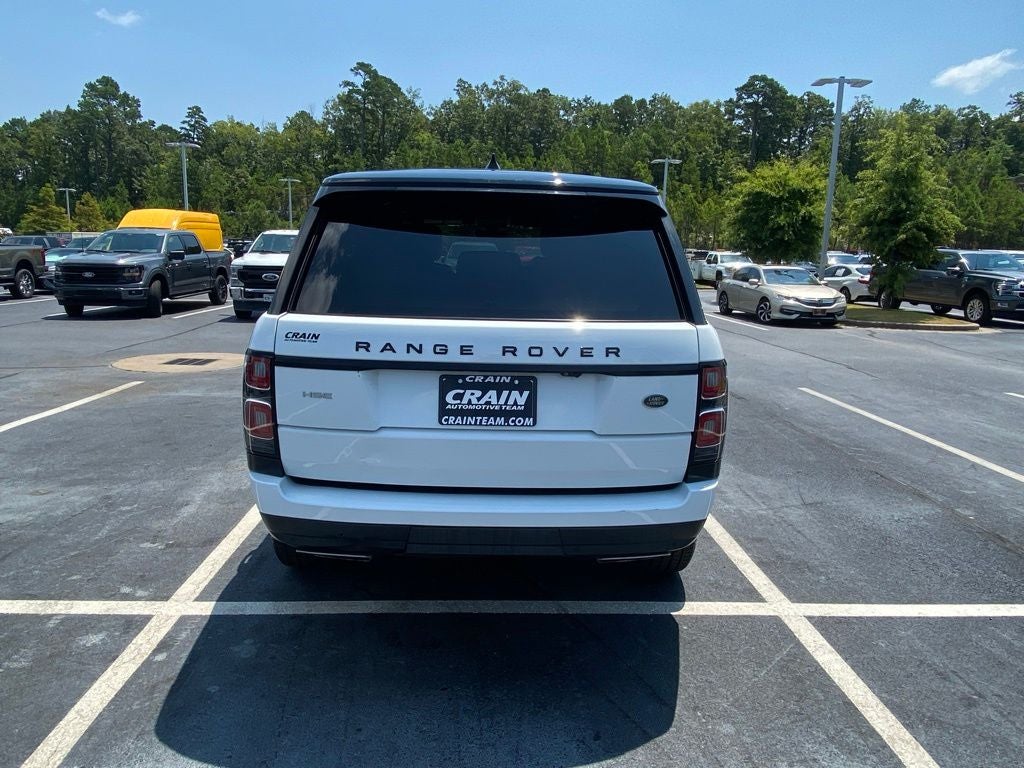2018 Land Rover Range Rover 3.0L V6 Supercharged HSE