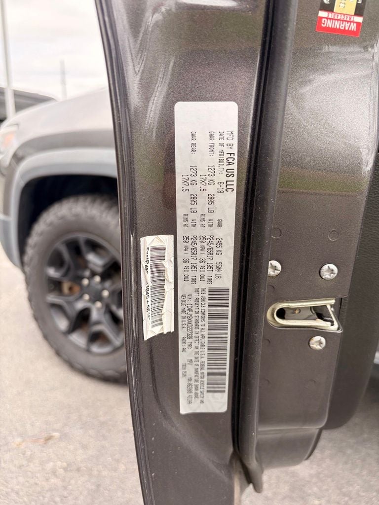 2019 Jeep Cherokee Trailhawk