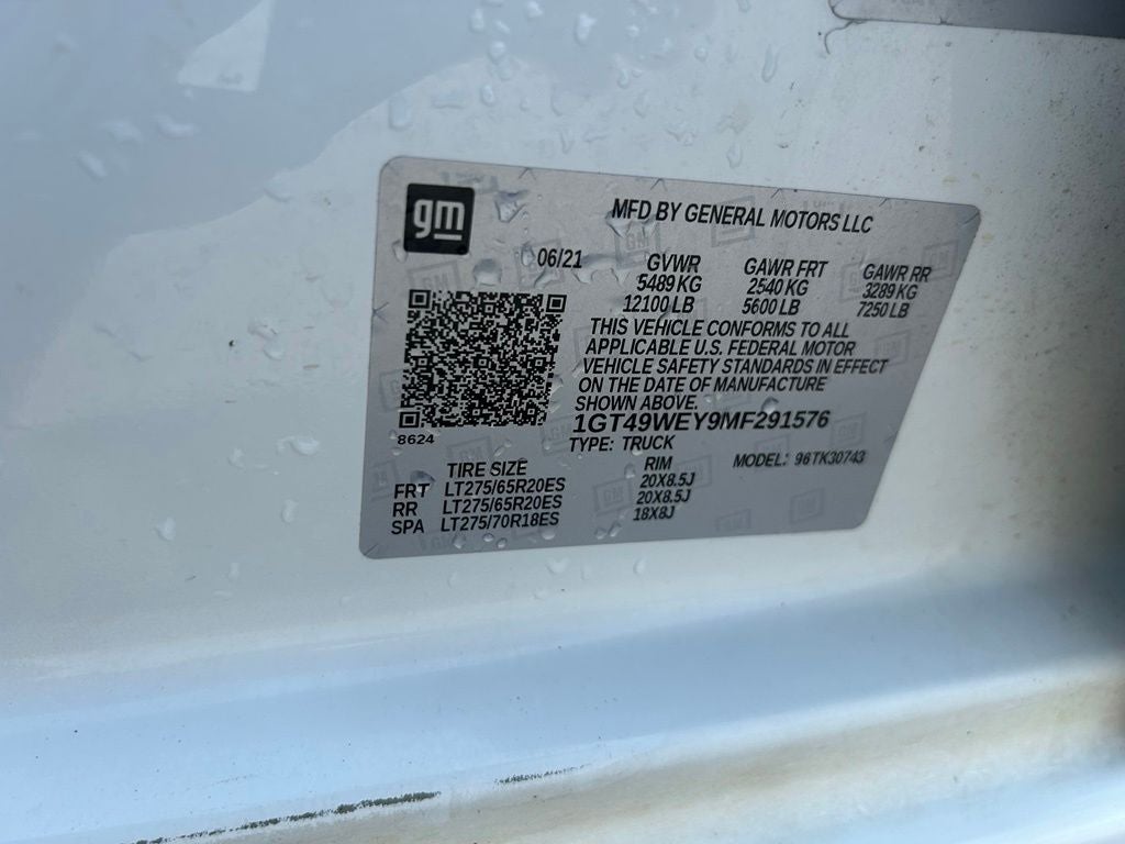 2021 GMC Sierra 3500HD Denali - DURAMAX 4WD - TECH PKG