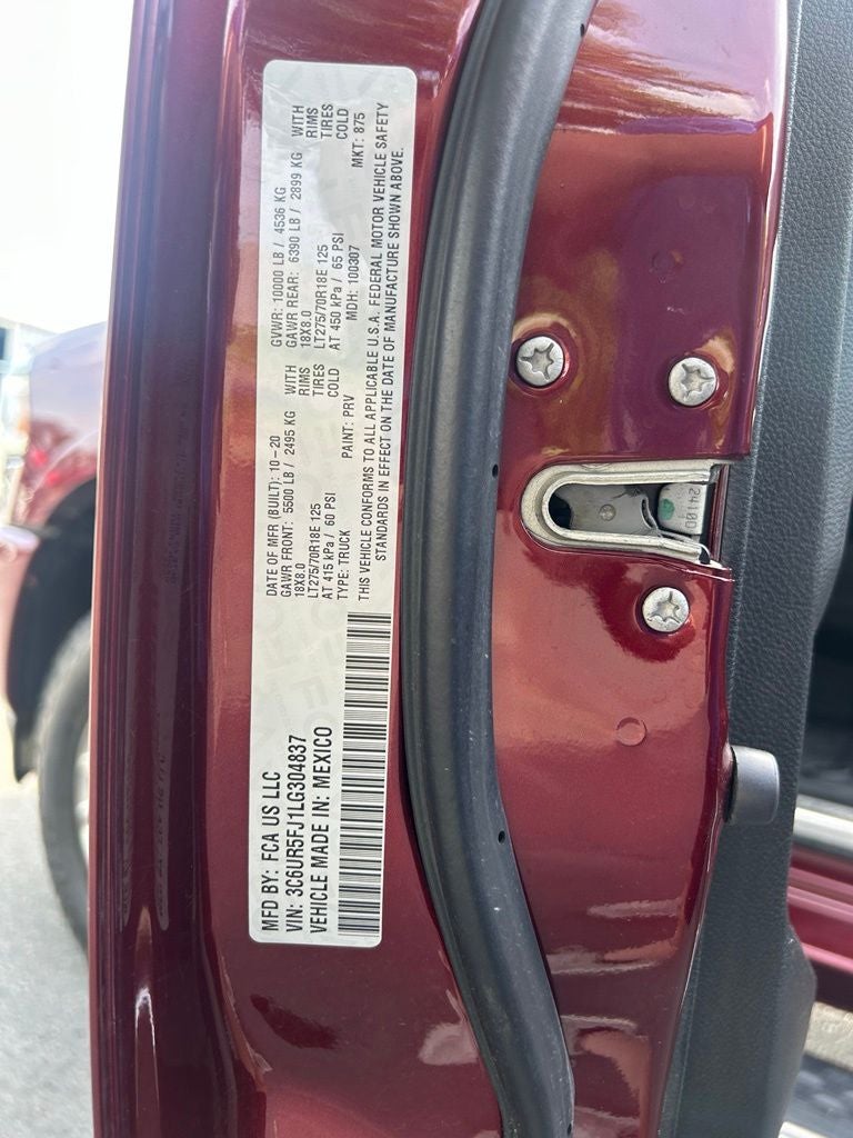 2020 RAM 2500 Laramie - 4WD - NAVIGATION
