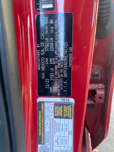 2024 Kia Forte LXS