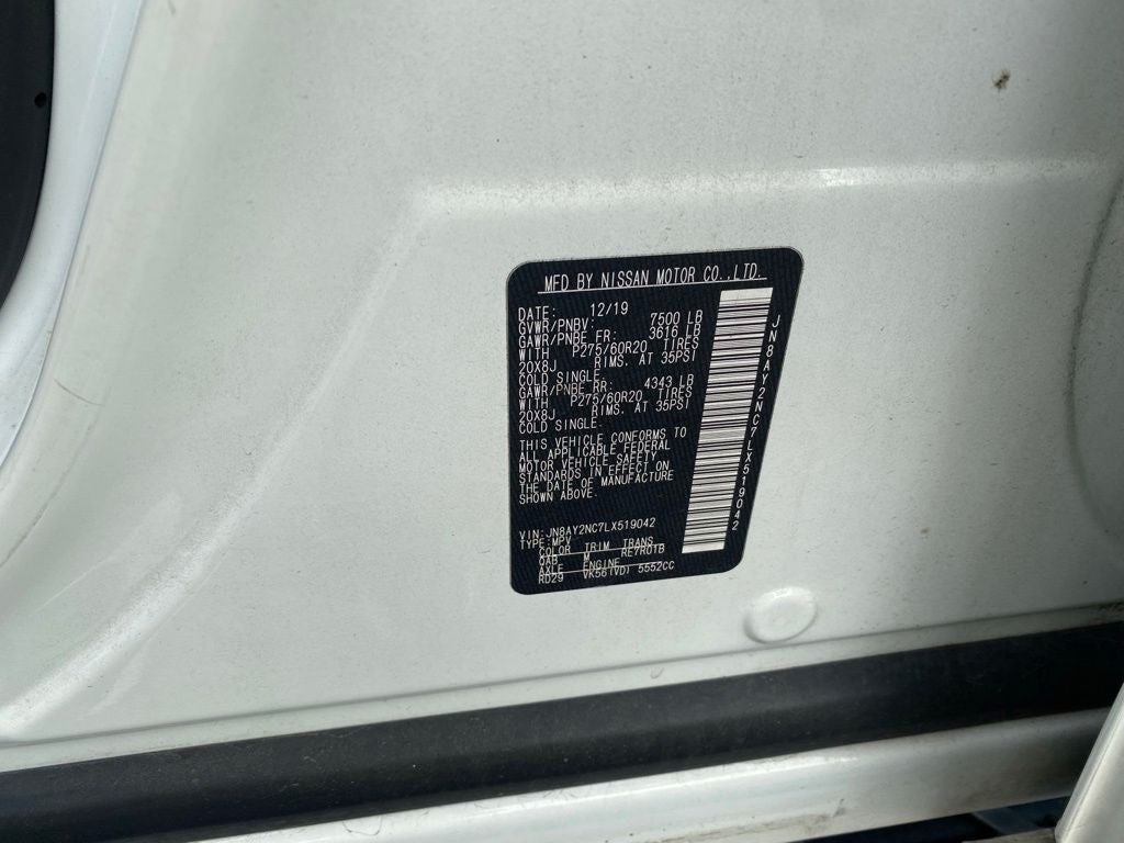 2020 Nissan Armada SL