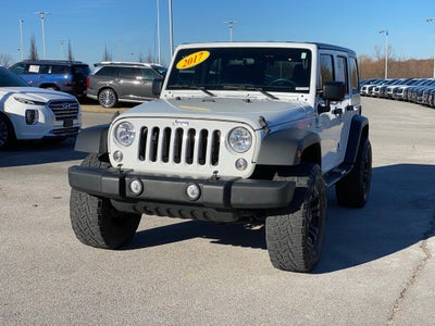 2017 Jeep Wrangler Unlimited Sport LIFT WHEELS AND TIRES GREAT CONDITION