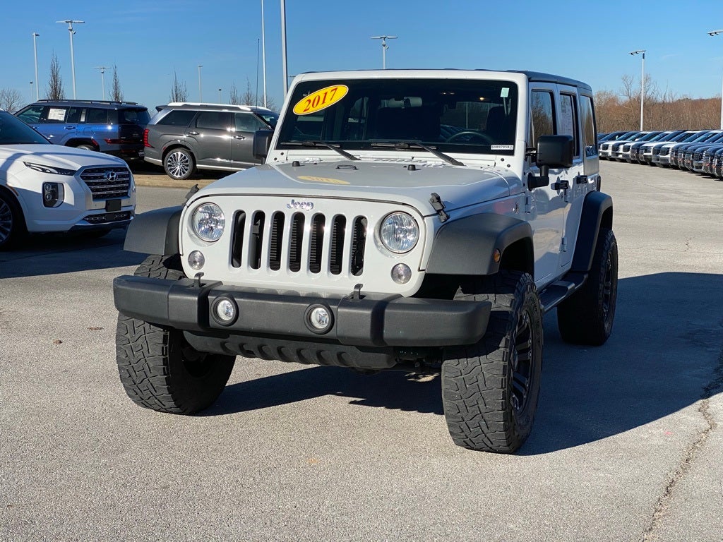 2017 Jeep Wrangler Unlimited Sport LIFT WHEELS AND TIRES GREAT CONDITION