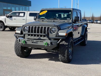 2021 Jeep Gladiator Sport CUSTOM ECO-DIESEL! FOX SUSPENSION LEATHER LOADED