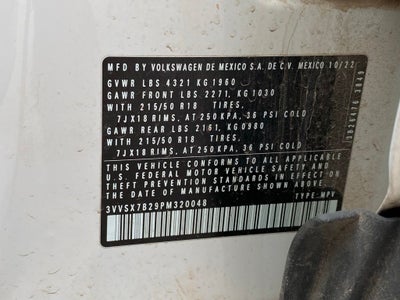2023 Volkswagen Taos 1.5T SE