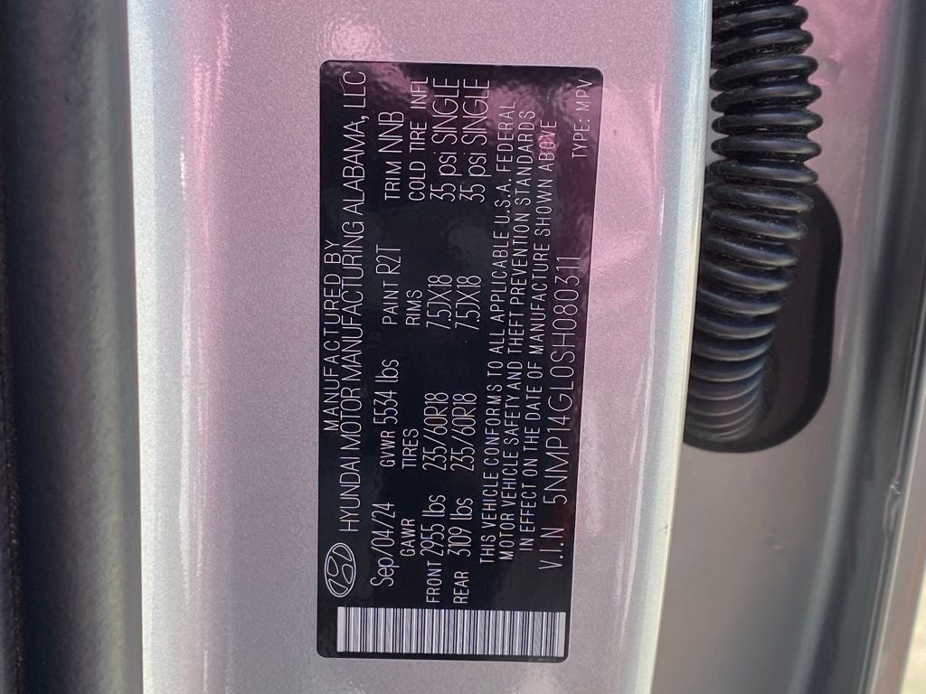 2025 Hyundai Santa Fe SE