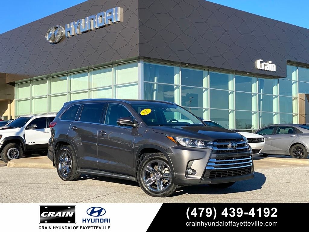 2017 Toyota Highlander Limited Platinum