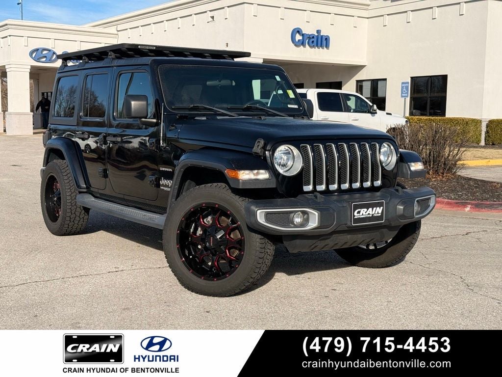 2019 Jeep Wrangler Unlimited Sahara APPLE CAR PLAY / CLEAN CARFAX/ 1 OWNER