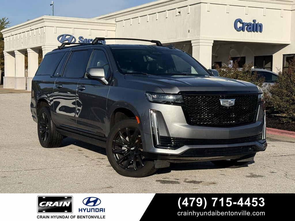 2021 Cadillac Escalade ESV Sport Platinum PANO MOONROOF / 4x4 / CLEAN CARFAX