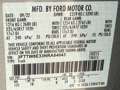 2022 Ford Maverick XLT LOW MILES