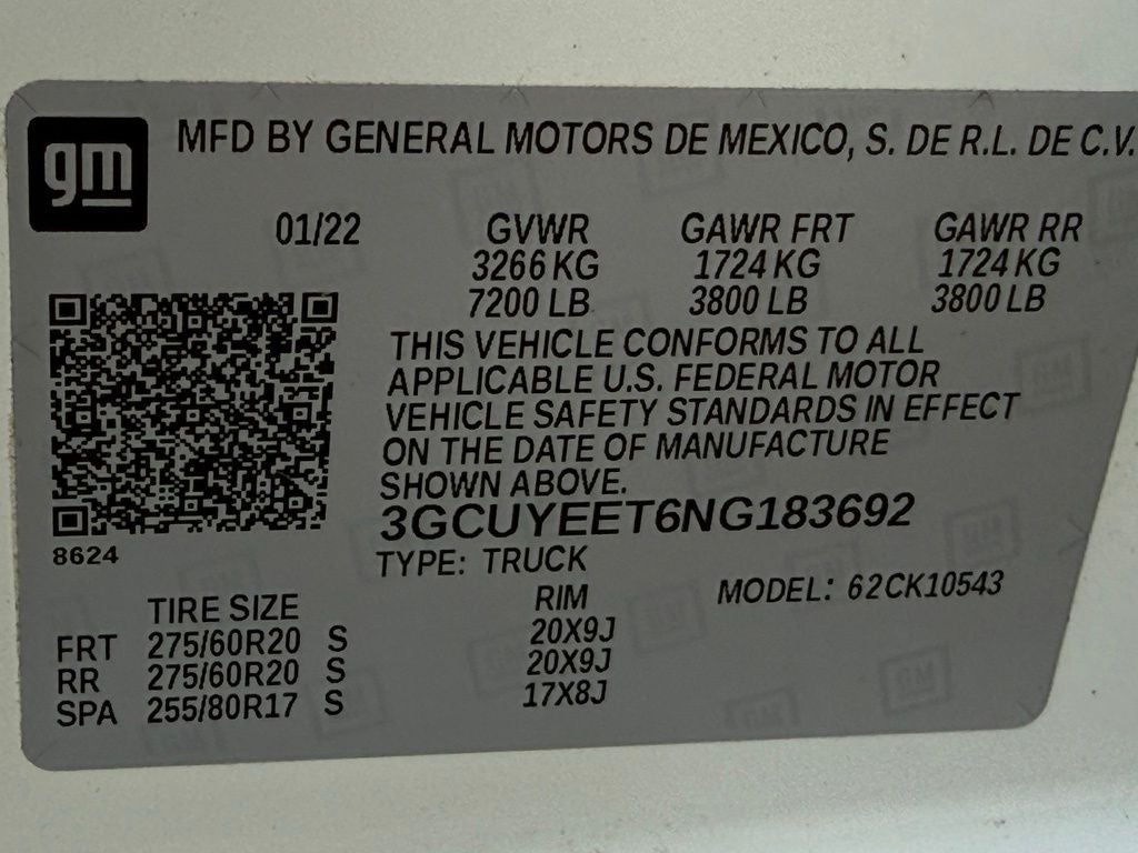 2022 Chevrolet Silverado 1500 LTD RST