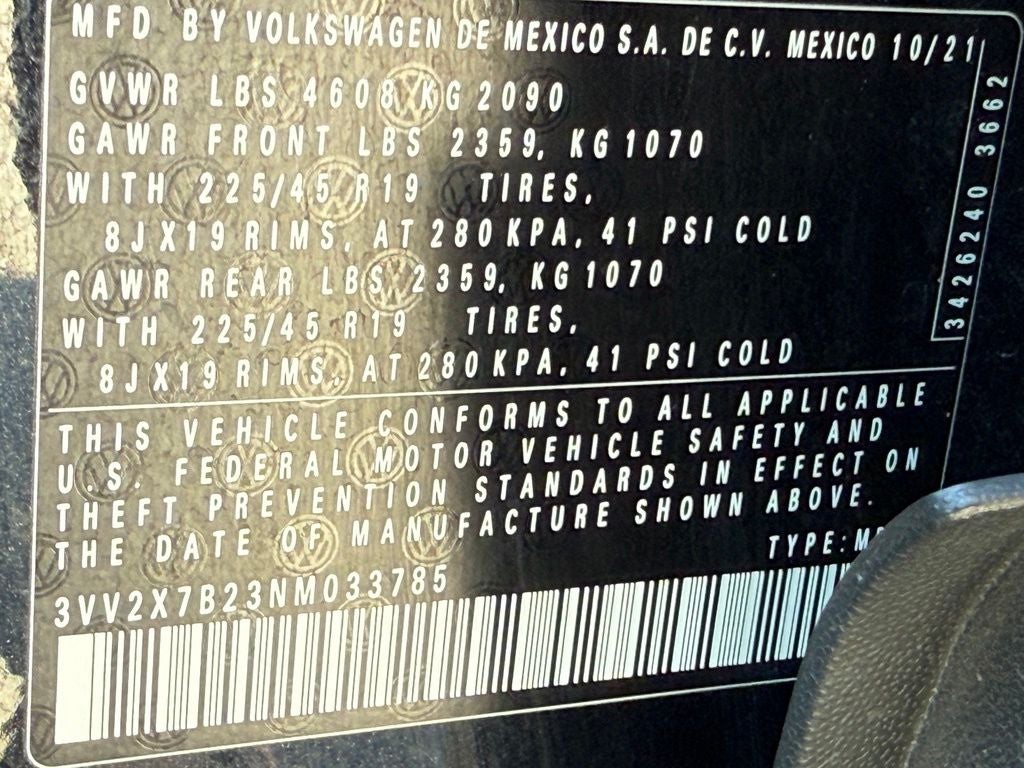 2022 Volkswagen Taos 1.5T SEL
