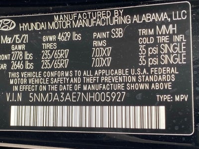 2022 Hyundai Tucson SE