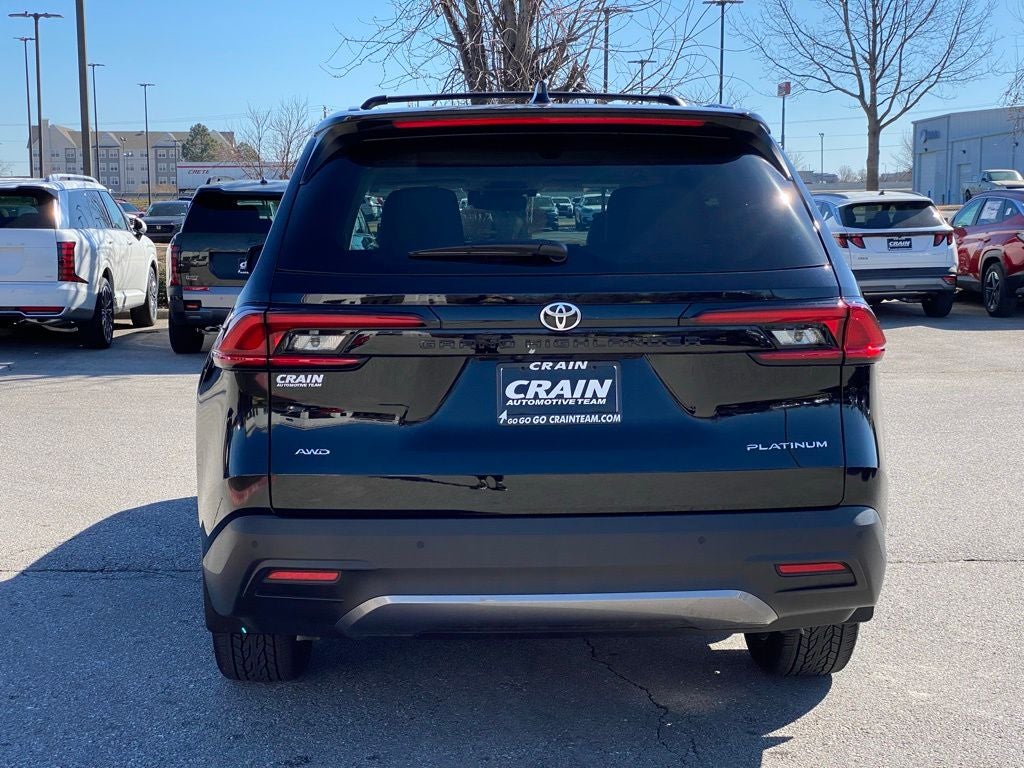 2025 Toyota Grand Highlander Platinum