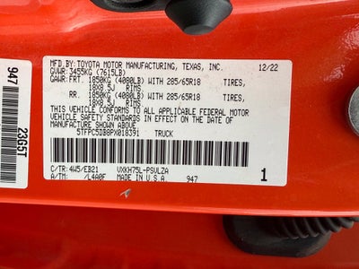 2023 Toyota Tundra Hybrid TRD Pro
