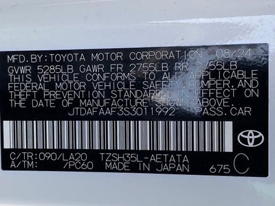 2025 Toyota Crown Platinum