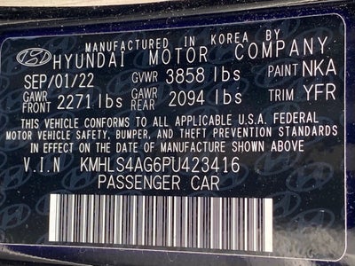 2023 Hyundai Elantra SEL
