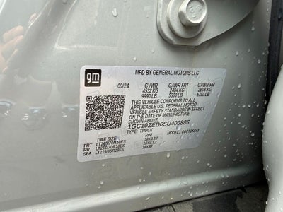 2025 Chevrolet Silverado EV LT