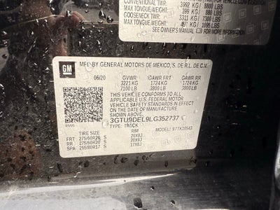 2020 GMC Sierra 1500 SLT