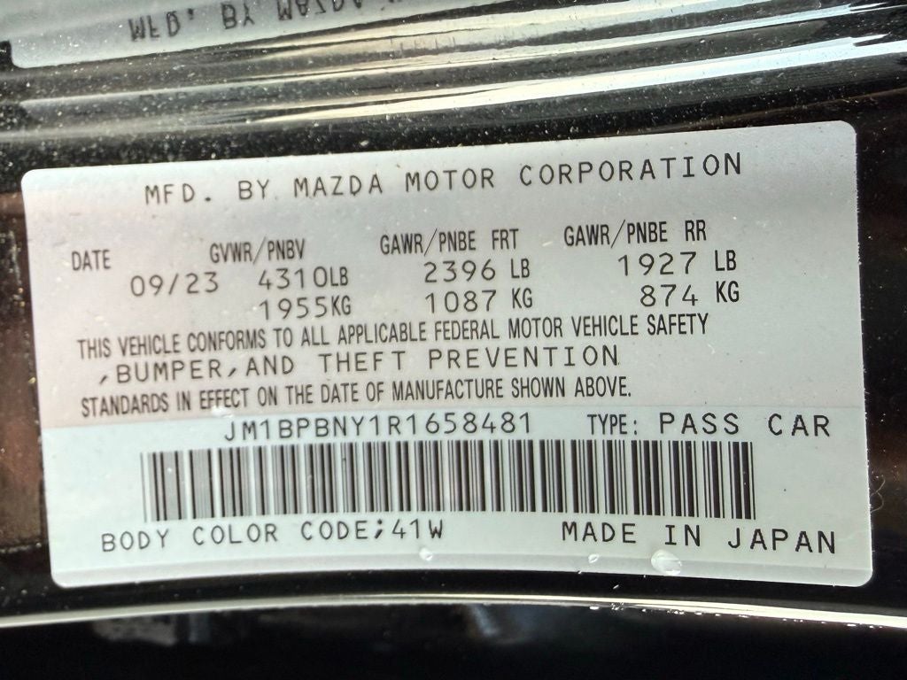 2024 Mazda Mazda3 2.5 Turbo Premium Plus Package