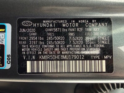 2021 Hyundai Palisade Limited