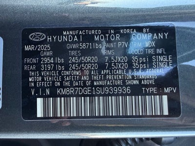 2025 Hyundai Palisade Calligraphy