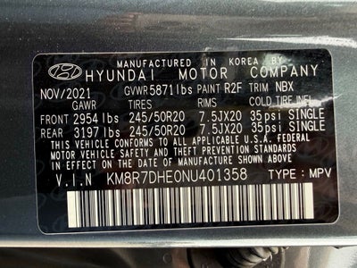 2022 Hyundai Palisade Calligraphy