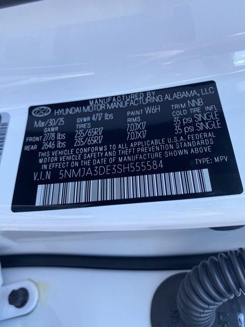 2025 Hyundai Tucson SE