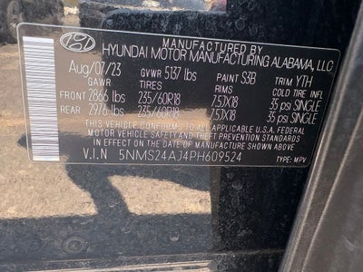 2023 Hyundai Santa Fe SEL