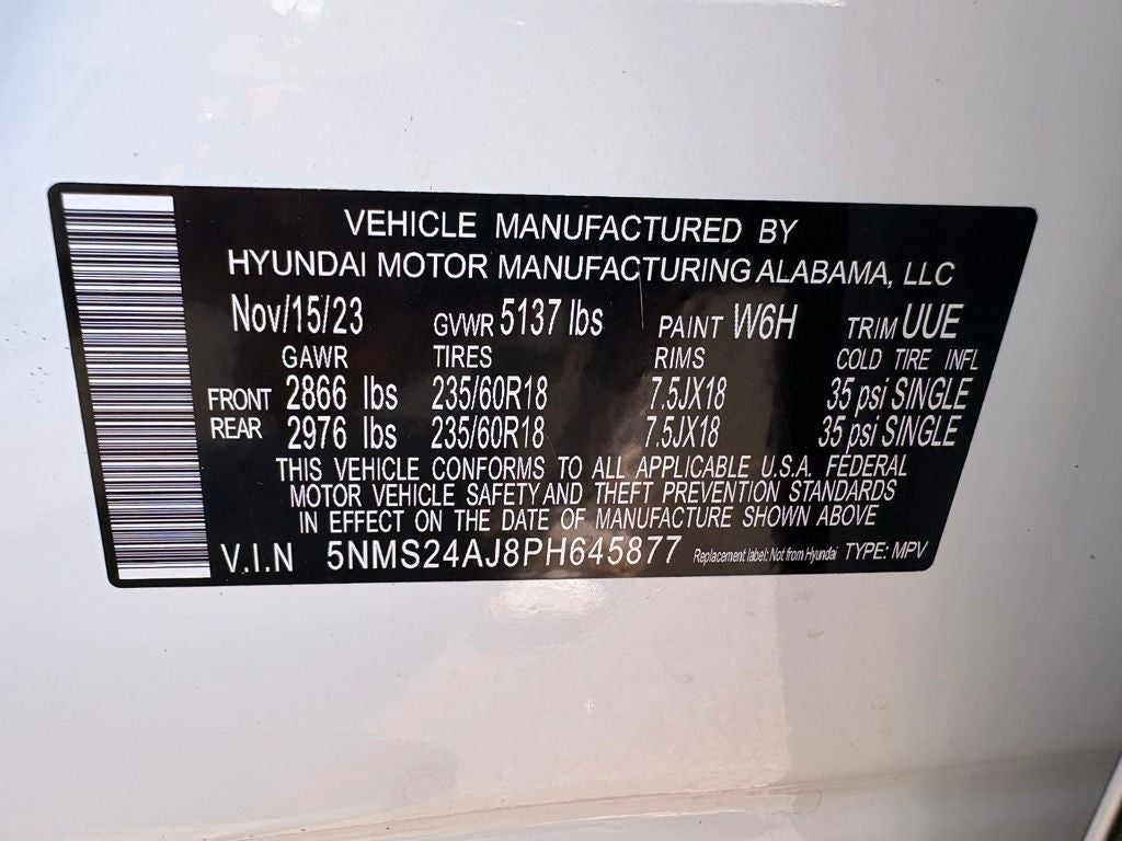 2023 Hyundai Santa Fe SEL
