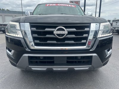 2022 Nissan Armada Platinum Captain's Chairs Package / NissanConnect featuring