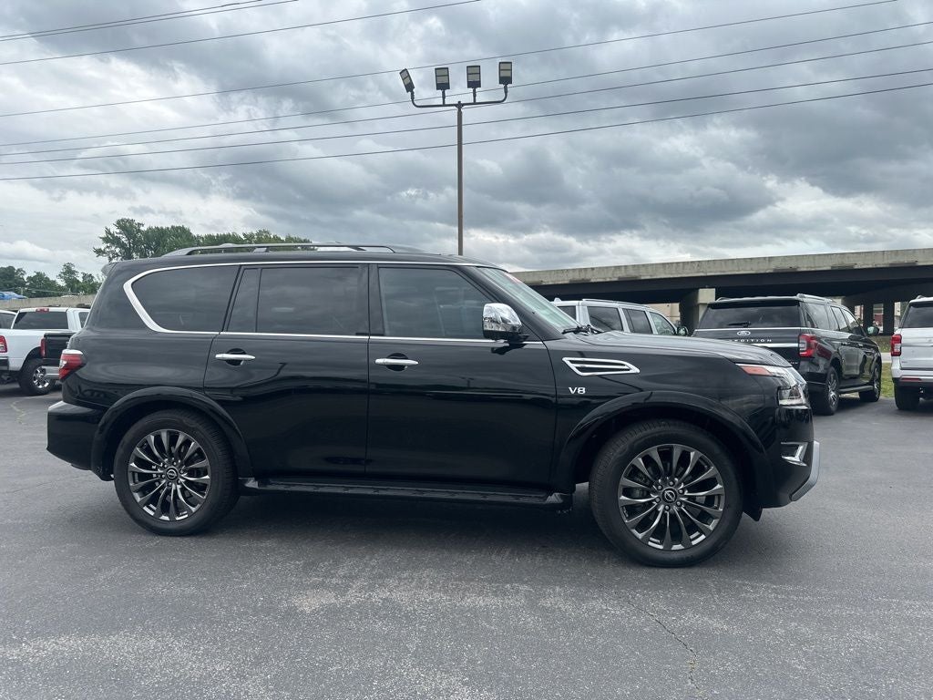2022 Nissan Armada Platinum Captain's Chairs Package / NissanConnect featuring