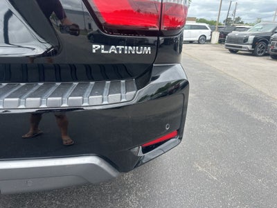 2022 Nissan Armada Platinum Captain's Chairs Package / NissanConnect featuring