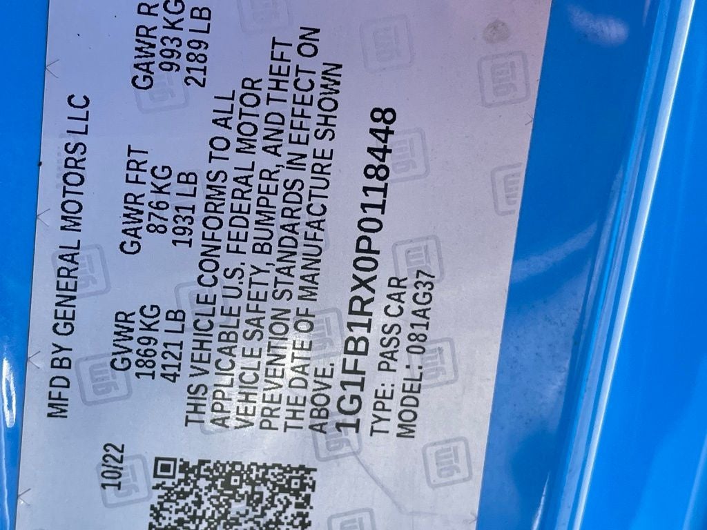 2023 Chevrolet Camaro 1LT