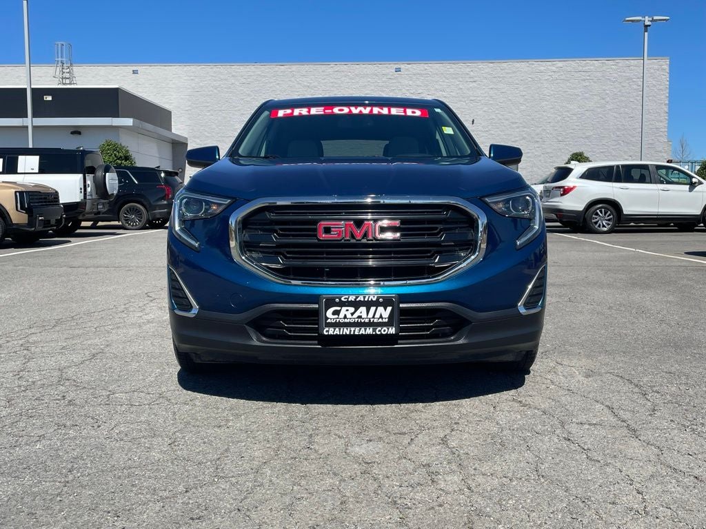 Used 2021 GMC Terrain SLE with VIN 3GKALMEVXML356511 for sale in Conway, AR