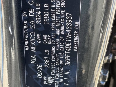 2027 Kia K4 LXS
