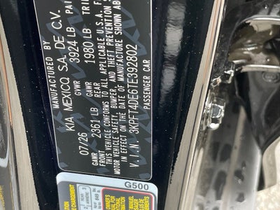 2026 Kia K4 LXS
