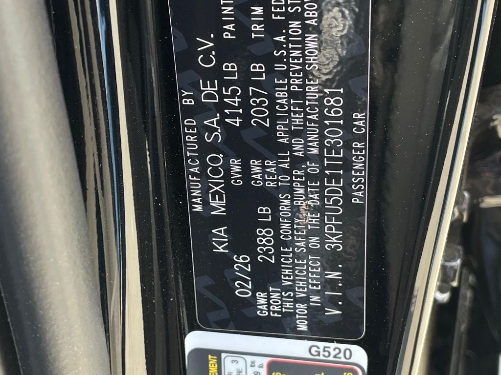 2026 Kia K4 GT-Line