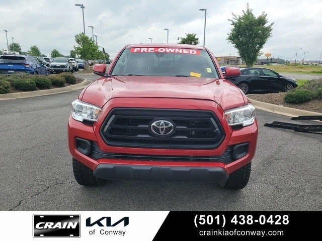 Used 2021 Toyota Tacoma SR with VIN 5TFAX5GN6MX189703 for sale in Little Rock
