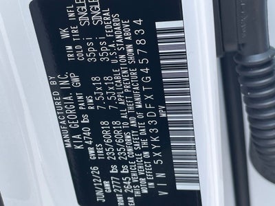2026 Kia Sportage EX
