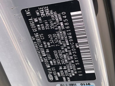 2021 Kia Telluride EX