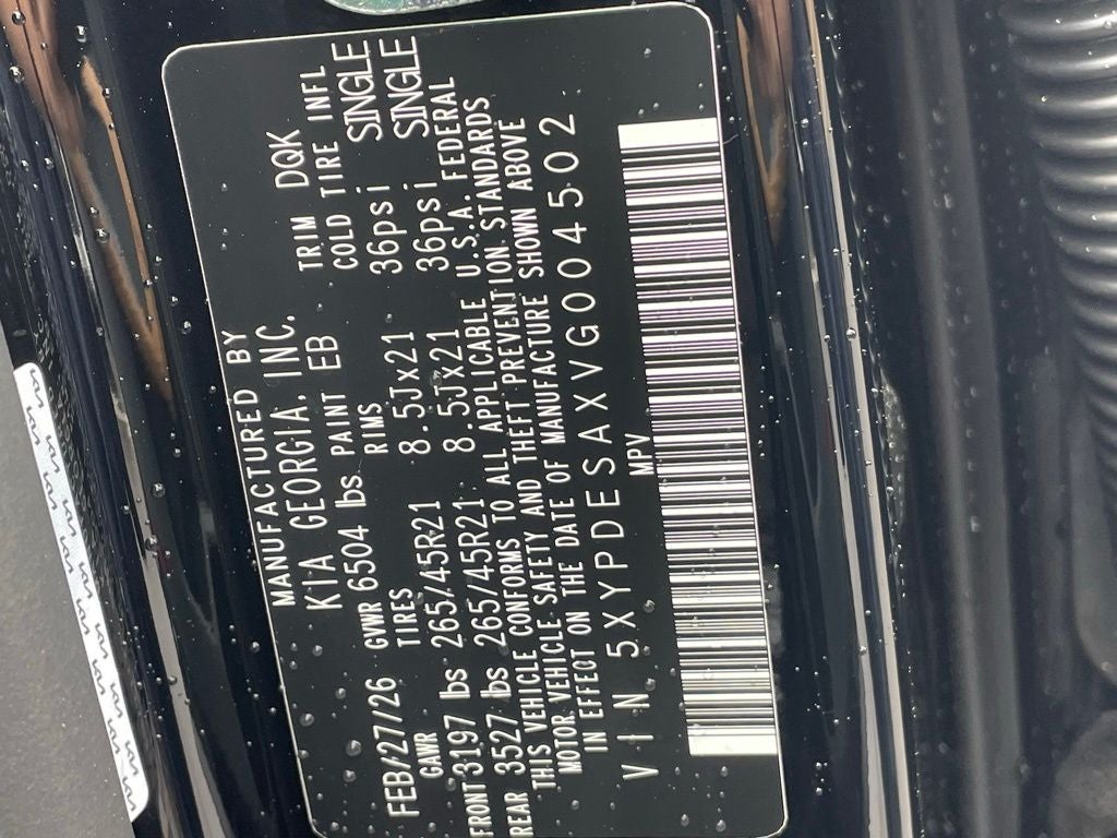 2027 Kia Telluride Hybrid X-Line SX